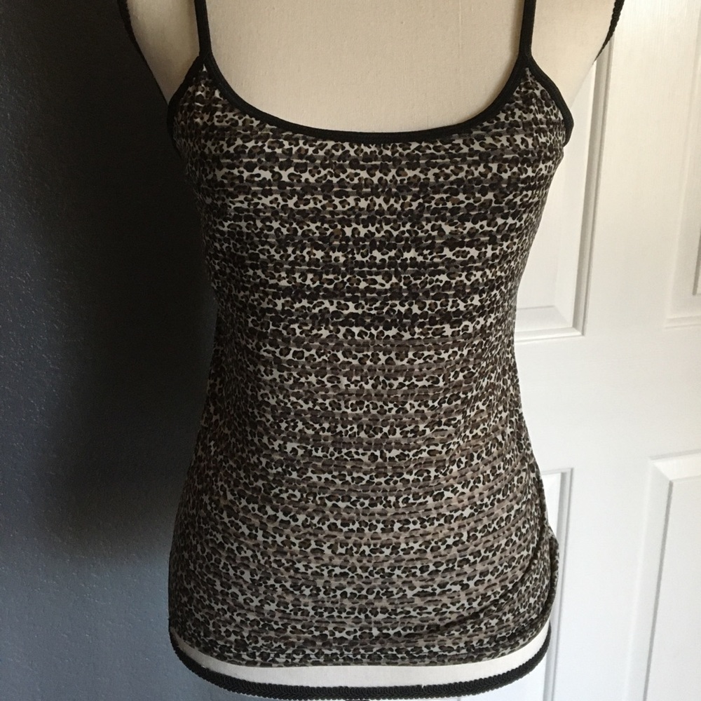 St. Eve Intimates Sheer Leopard Camisole